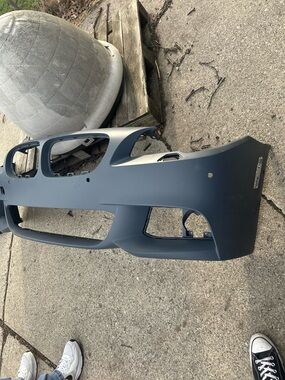 Primed BMW 5 Series Front Bumper Cover